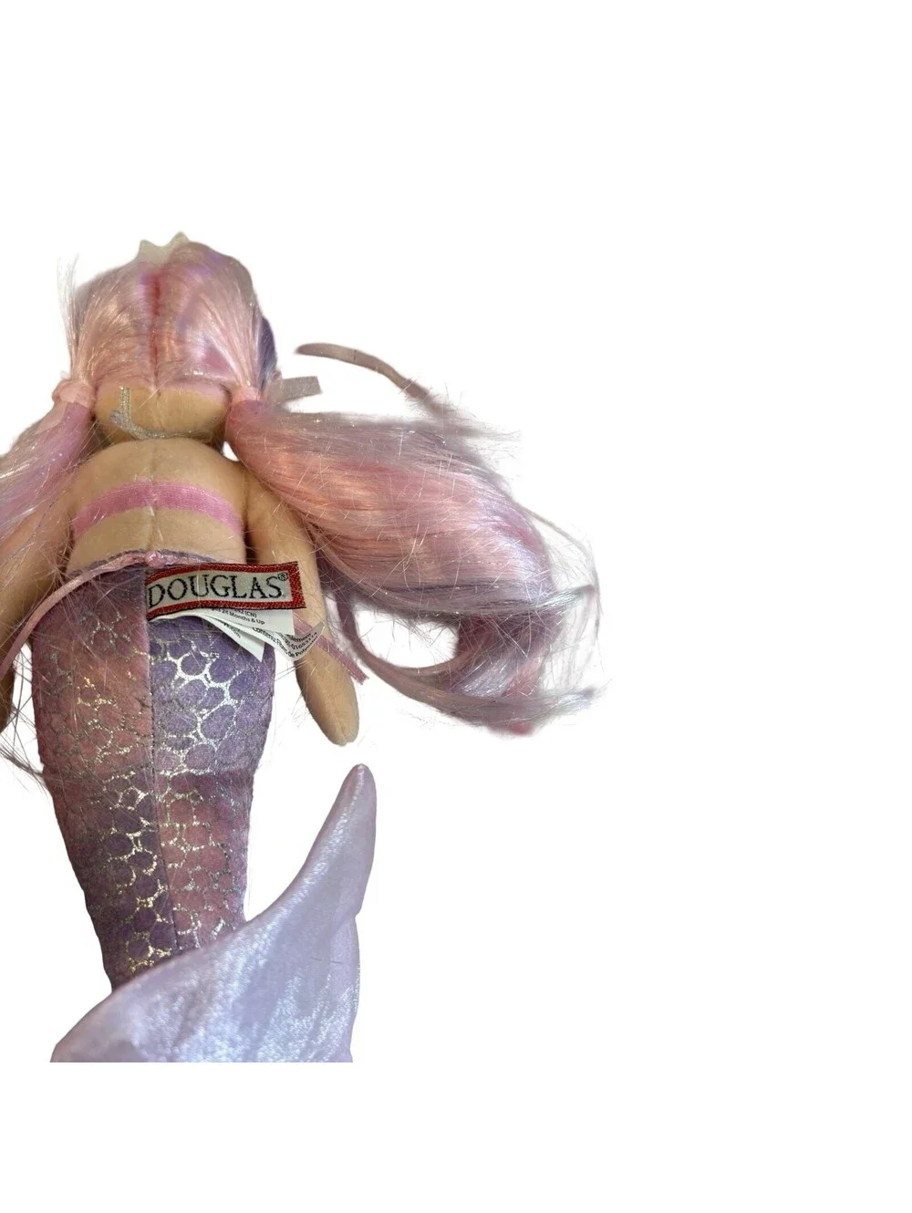 Douglas Cuddle Toys Plush Mermaid Pink 11